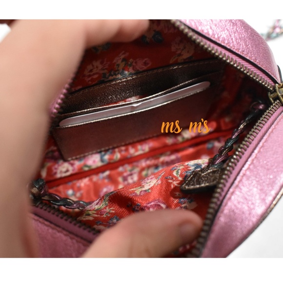 NWT Gucci Colorblock Metallic Leather Mini crossbo - Picture 4 of 4